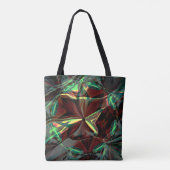 Digitale Blume mit metallischen oder kristallinen Tasche (Rückseite)