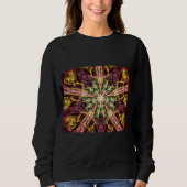 Digitale Blume Sweatshirt (Vorderseite)