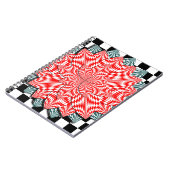 Digitale Blume von Kenneth Yoncich Notizblock (Linke Seite)