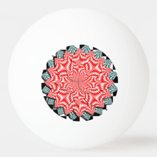 Digitale Blume von Kenneth Yoncich Tischtennisball