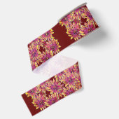 Digitale Blumenkunst Ripsband (Rückseite)