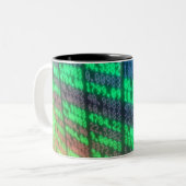 Digitale Börse Zweifarbige Tasse (Vorderseite Links)