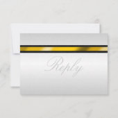 Digitale Camouflage-Antwortkarte RSVP Karte (Rückseite)