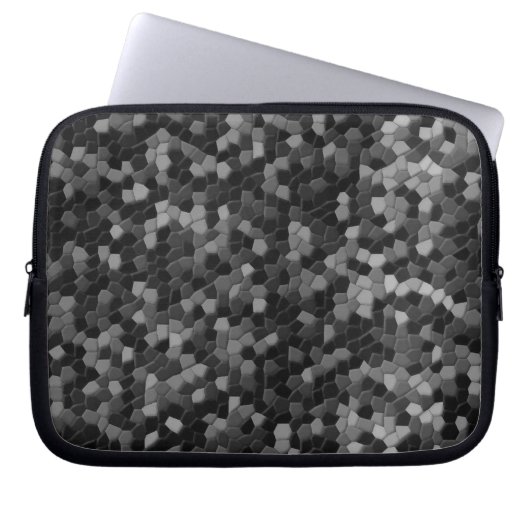 Digitale Camouflage aus gebürstetem Metall Laptopschutzhülle (Vorderseite)