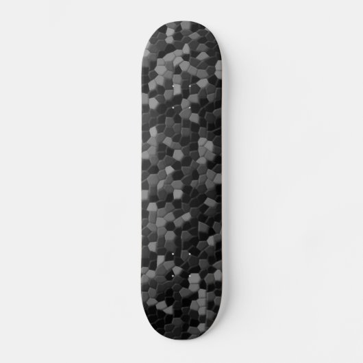 Digitale Camouflage aus gebürstetem Metall Skateboard (Vorderseite)