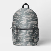 Digitale Camouflage Bedruckter Rucksack (Vorderseite)