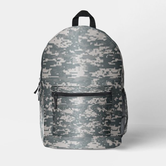 Digitale Camouflage Bedruckter Rucksack (Vorderseite)