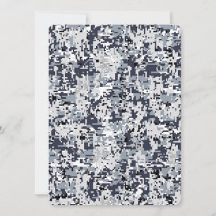 Digitale Camouflage-Dekoration im urbanen Stil