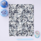 Digitale Camouflage-Dekoration im urbanen Stil Flyer (Einzeln)