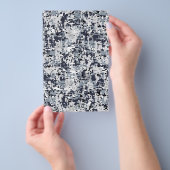 Digitale Camouflage-Dekoration im urbanen Stil Flyer (Handgriff)