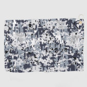 Digitale Camouflage-Dekoration im urbanen Stil  Golfhandtuch (Horizontal)