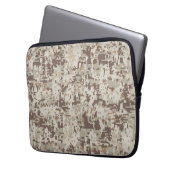 Digitale Camouflage-Dekoration im Wüstenstil Laptopschutzhülle (Vorderseite Links)