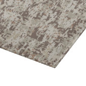 Digitale Camouflage-Dekoration im Wüstenstil Schneidebrett (Ecke)