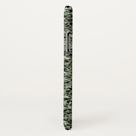 Digitale Camouflage für benutzerdefinierte Blöcke Case-Mate iPhone Hülle (Hinten/Rechts)