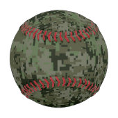 Digitale Camouflage für Deep Woods - individuell a Baseball (Rückseite)
