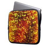 Digitale Camouflage für Herbstwaben Laptopschutzhülle (Vorderseite Links)