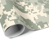 "DIGITALE CAMOUFLAGE" GESCHENKPAPIER (Rolleneckpunkt)