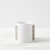 Digitale Camouflage im Wüstenstil Espressotasse (Vorderseite)