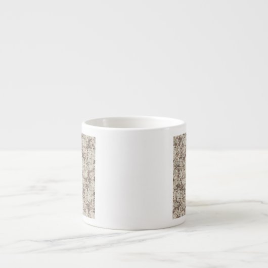 Digitale Camouflage im Wüstenstil Espressotasse (Vorderseite)