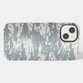 Digitale Camouflage iPhone Hülle (Rückseite (Horizontal))