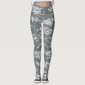 Digitale Camouflage Leggings (Vorderseite)