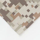 Digitale Camouflage Pixel Decke im Wüstenstil (Ecke)