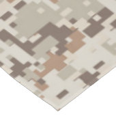 Digitale Camouflage Pixel Decke im Wüstenstil (Schrägansicht)