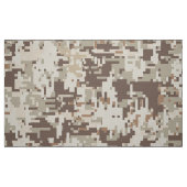 Digitale Camouflage Pixel Decke im Wüstenstil Stoff (Fat Quarter (45,7 x 55,9 cm))