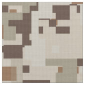 Digitale Camouflage Pixel Decke im Wüstenstil Stoff (Nahaufnahme)