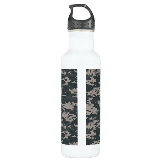 Digitale Camouflage Trinkflasche (Rückseite)