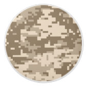 Digitale Camouflage von Wüstensturm - individuell Keramikknauf (Vorderseite)