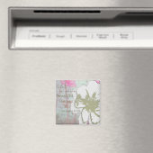 Digitale Collage "Garten des Lebens" Magnet (In Situ (Geschirrspüler))