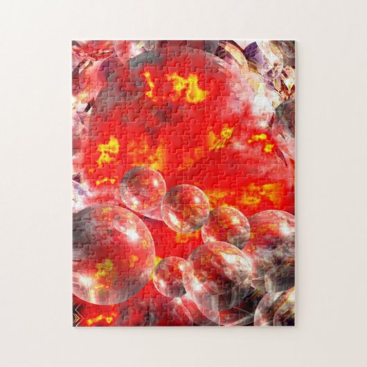 Digitale Computerkunst Abstrakt modern kreativ Puzzle (Vertikal)