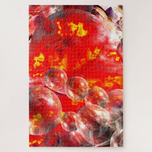 Digitale Computerkunst Abstrakt modern kreativ Puzzle (Vertikal)