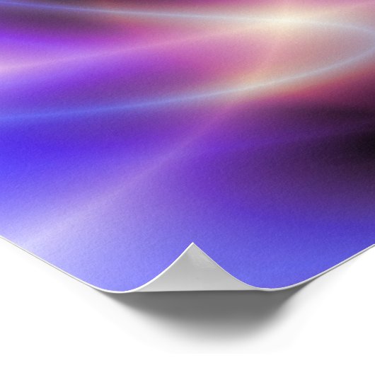 Digitale Computerkunst - Abstrakt moderne Kunst Poster (Ecke)