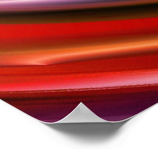 Digitale Computerkunst - Abstrakt moderne Kunst Poster (Ecke)