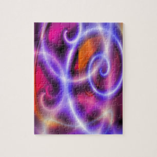 Digitale Computerkunst - Abstrakt moderne Kunst Puzzle