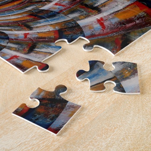 Digitale Computerkunst Abstrakt moderne Schwierigk Puzzle (Seite)