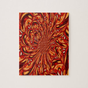 Digitale Computerkunst Abstrakt moderne Schwierigk Puzzle