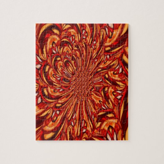 Digitale Computerkunst Abstrakt moderne Schwierigk Puzzle (Vertikal)