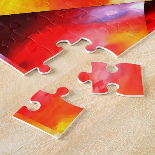 Digitale Computerkunst Abstrakt Modernes Creative Puzzle (Seite)