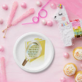 Digitale Dateisuche im Glas: binäre Datenvergrößer Pappteller (Party)