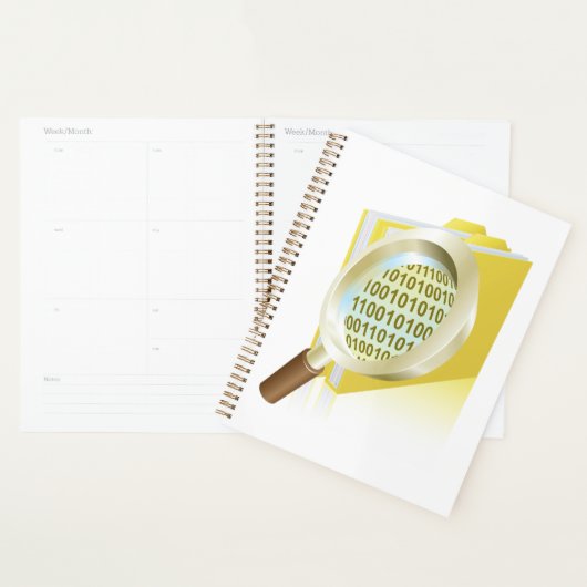 Digitale Dateisuche im Glas: binäre Datenvergrößer Planer (Anzeige)