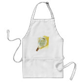 Digitale Dateisuche im Glas: binäre Datenvergrößer Schürze (Vorne)