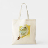 Digitale Dateisuche im Glas: binäre Datenvergrößer Tragetasche (Rückseite)