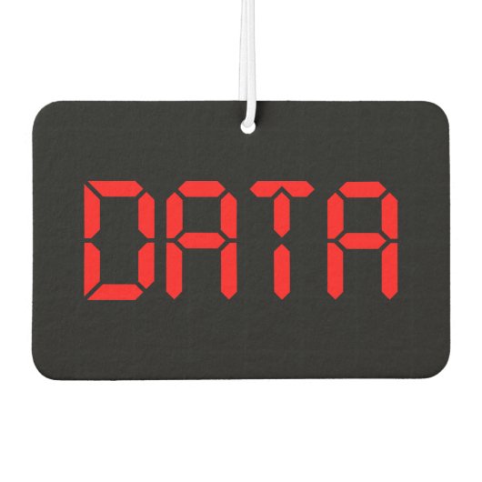 DIGITALE DATEN AUTOLUFTERFRISCHER (Vorderseite)