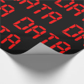 DIGITALE DATEN GESCHENKPAPIER (Ecke)