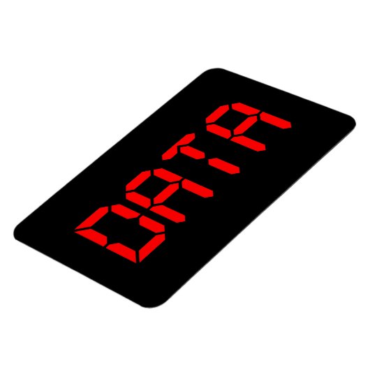 DIGITALE DATEN MAGNET (Linke Seite)