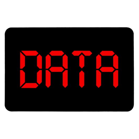 DIGITALE DATEN MAGNET (Horizontal)