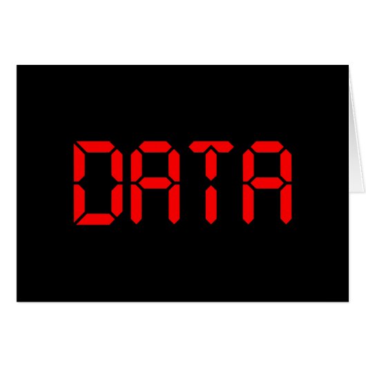 DIGITALE DATENKARTE (Vorderseite (Horizontal))